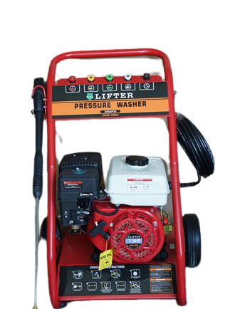 PRESSURE WASHER PETROL 2650PSI LIFTER RHINO