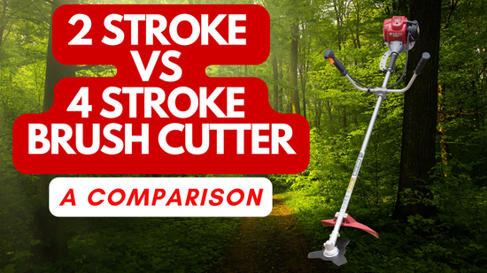 Brush Cutter:  2 Stroke Vs 4 Stroke