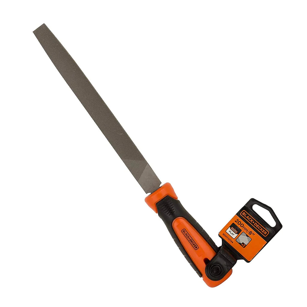Black N Decker File Flat 8'' 2nd Cut BDHT22144