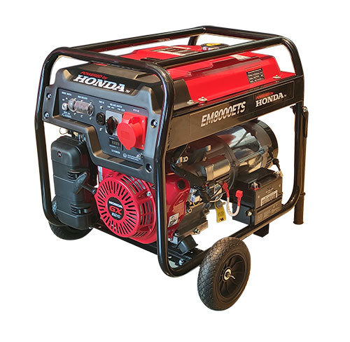 EM8000ETS Generator - 6.5kVA Honda GX390 Transfer Switch Generator