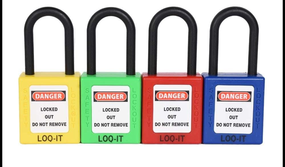 LOTO Non-Conductive Shackle Padlock 38mm