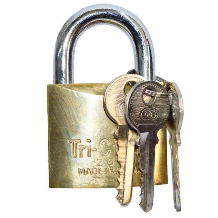 Tri-Circle Padlock