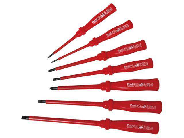 Proskit 8PK-8100E, Insulated Screwdriver Set (1000V)