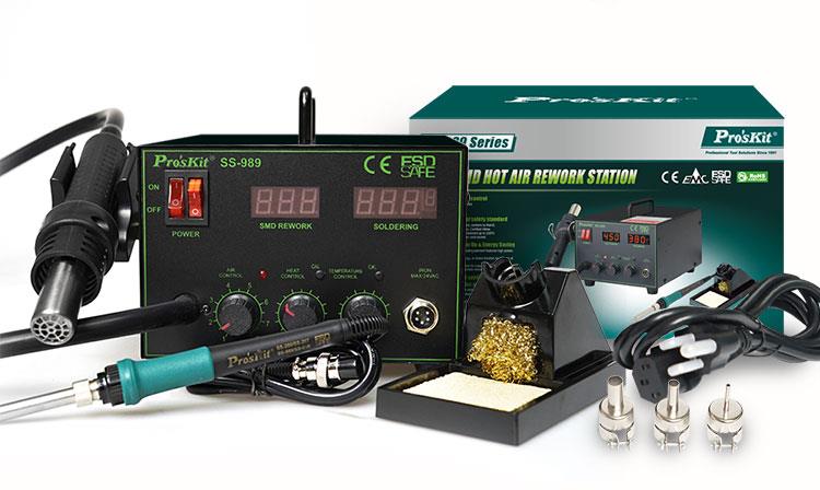 Proskit 2 in 1 rework station S989B