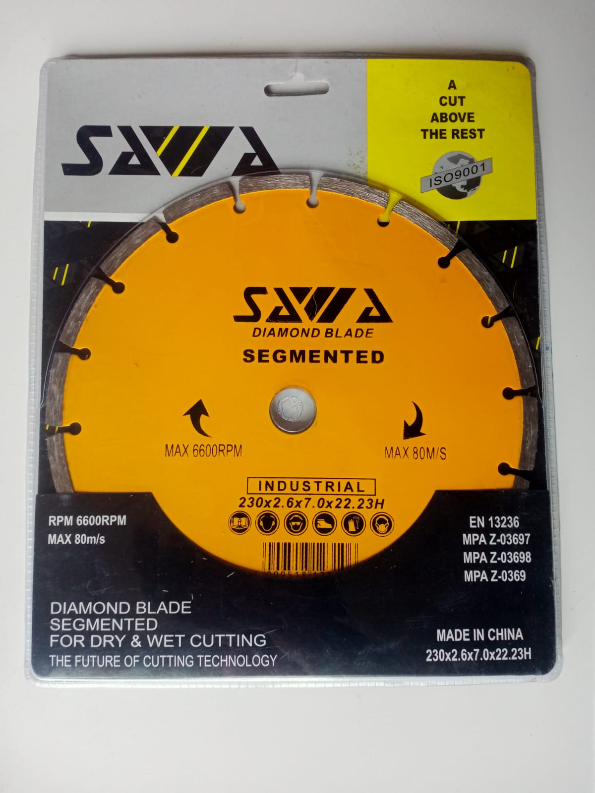 Sawa Diamond Segmented Disc