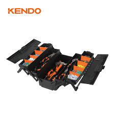 TOOLBOX PLASTIC 5-TRAY L465 × W229 × H209MM Kendo