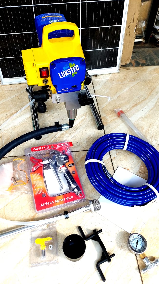 LuxStec Paint Sprayer with 2-WHEELS
