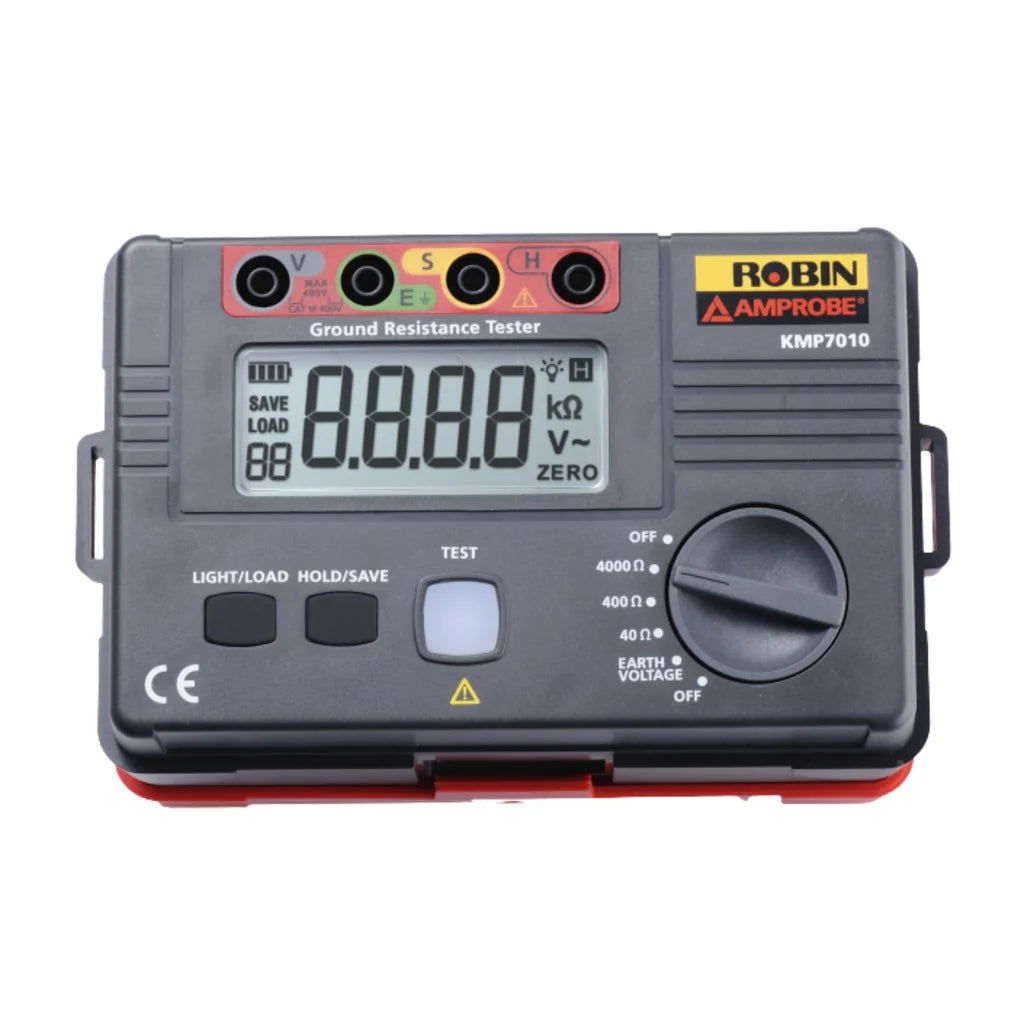 Robin Amprobe KMP 7010 Ground Resistance Tester (Selectable Deflibirator)