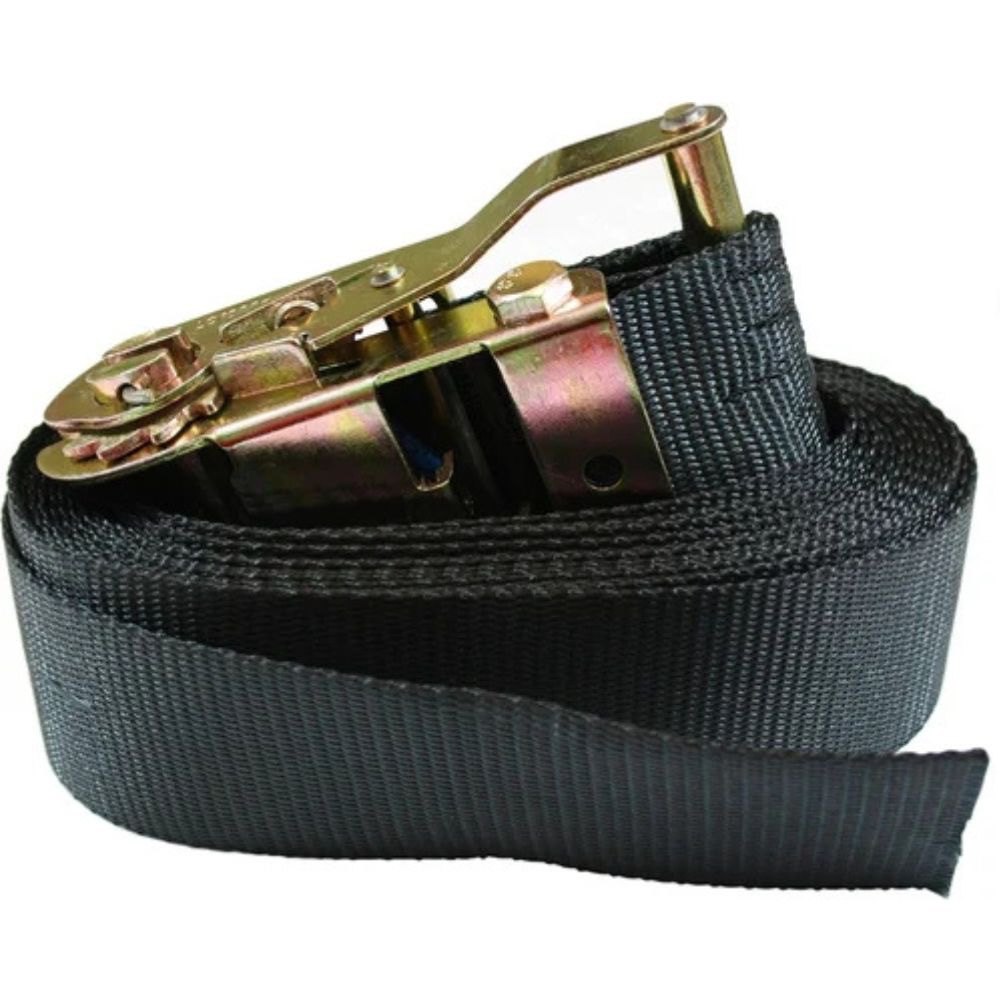 Cargo Lashing Belt 2'' x 3m x 3T - black ratchet strap