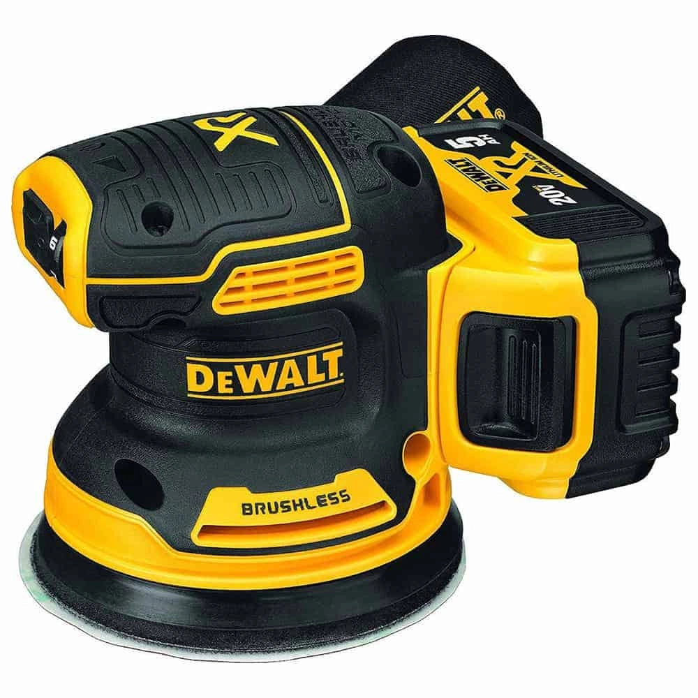 Dewalt Cordless Brushless Random Orbital Sander 125MM 18V 5AH DCW210P2 BOLD Industrial