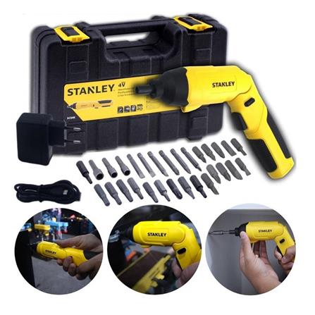 Stanley Cordless Screwdriver 4V + 30pcs accessories SCS4K