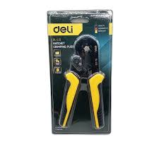 Deli EDL-L11 Ratchet Crimping Pliers 0.25–10mm²