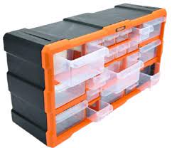 22 Drawer Plastic Cabinet