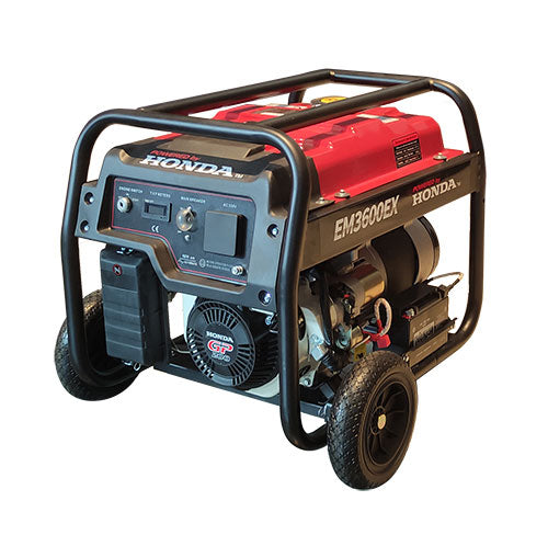 EM3600EX Generator - 3kVA Honda GP200 Electric Start Generator