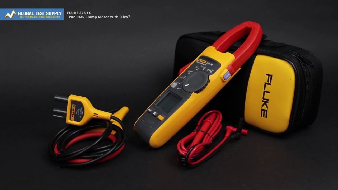 Fluke 376FC True-RMS Digital Clamp Meter with iFlex