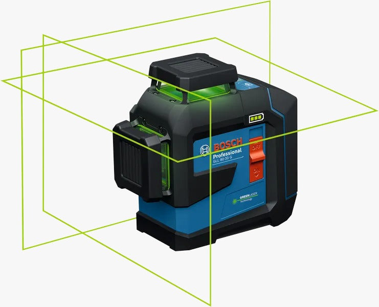 Bosch GLL 80-33 G Professional - Green Line Laser Level