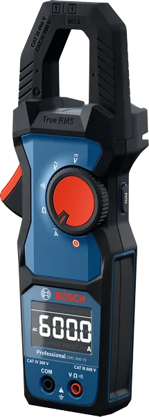 Bosch digital clamp meter with blue and black design