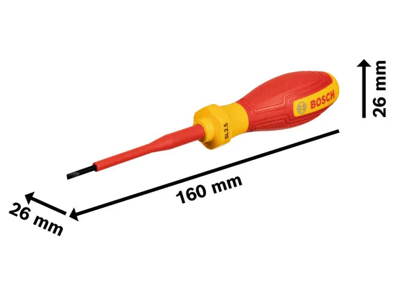 Bosch VDE Screwdriver SL 3.5 x 75mm