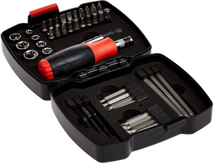 Black and Decker 43 pcs Ratchet Screw Driver & Socket Set A7175-XJ