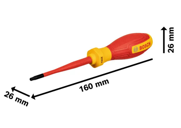 Bosch VDE Screwdriver TX 15 x 75mm