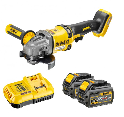 Dewalt Angle Grinder 5'' Cordless Brushless 54V 6AH DCG414T2-GB