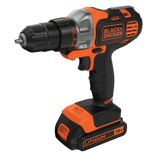 Black Decker Multi Tool Kit with Drill Driver Head 18V Code