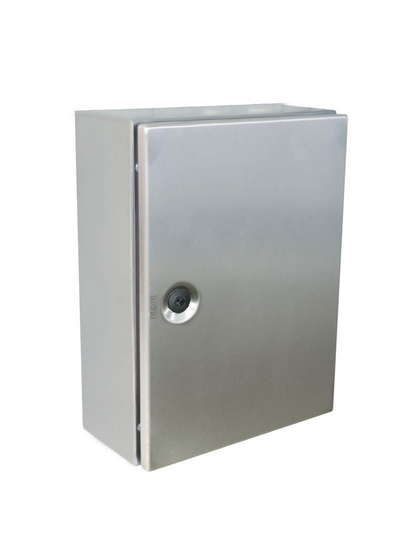 EAE STAINLESS STEEL WALL MOUNTED ENCLOSURE
