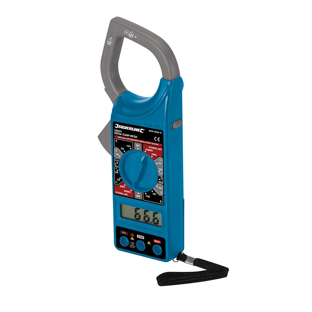 Silverline Clamp Meter Digital 1000V