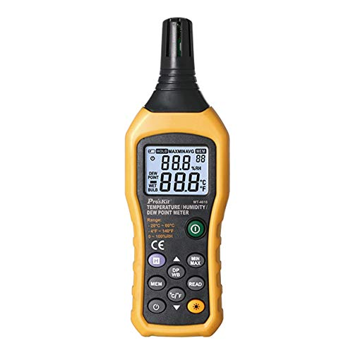 Pro'skit Meter, Temperature, Humidity & Dew Point MT4616