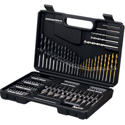Black & Decker 109 Pc mixed Set Drill Bits A7200-XJ