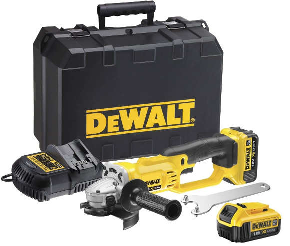 Dewalt Angle Grinder 5'' Cordless 18V 4AH  DCG412M2-GB