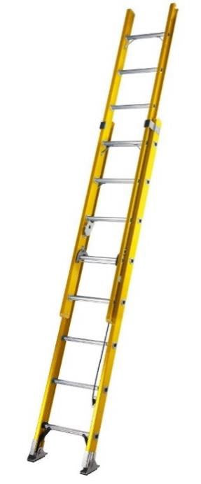 Extension Ladder Fibreglass Sizes 7.2M - 10.8M