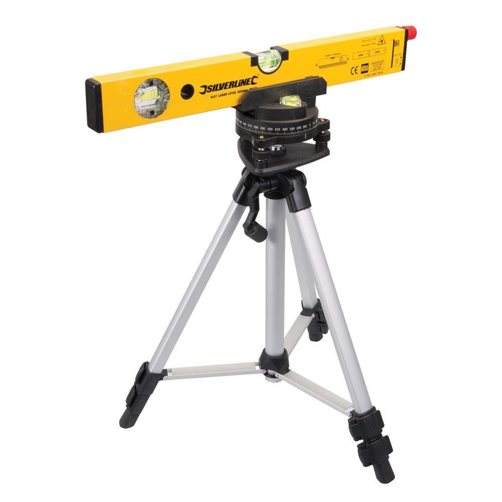 Silverline Laser Level Kit with Tripod