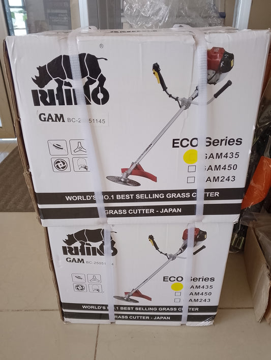 Rhino 4 Stroke Brushcutter GAM435 ECO Series /w 8 Attachments