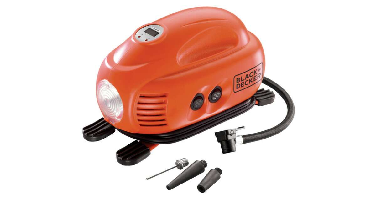 Black & Decker Inflator 120PSI ASI200-XJ