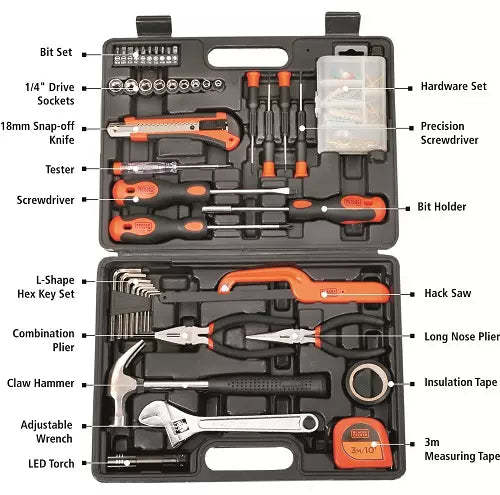 Black N Decker 126 pc Toolkit BMT126C