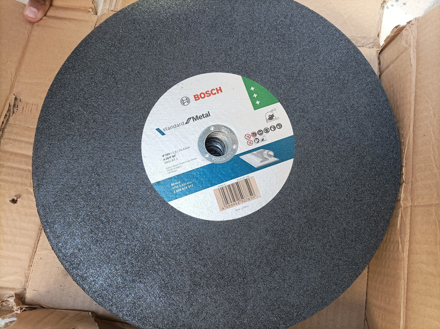 Bosch 14" Cutting Disc - Metal Cutting Abrasive Disc 355mm