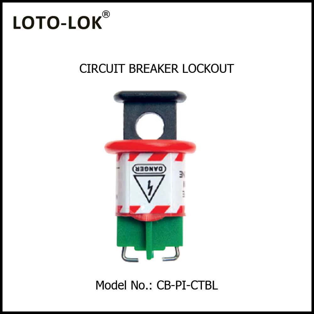LOTO Push Button MCB Lockout Device