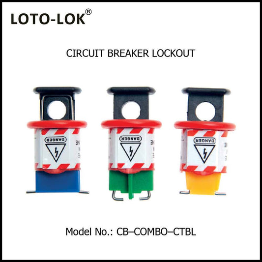 LOTO Push Button MCB Lockout Device