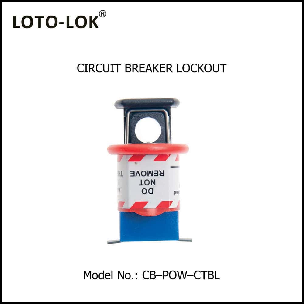 LOTO Push Button MCB Lockout Device