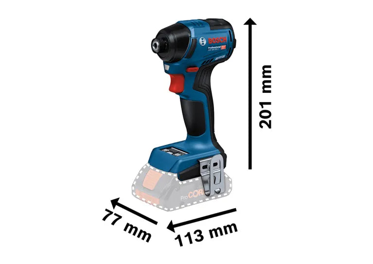Bosch GDR 18V-220 C Professional - Cordless Impact Driver