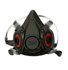 HALF MASK RESPIRATOR FACEPIECE FOR TWIN CARTRIDGES 6300