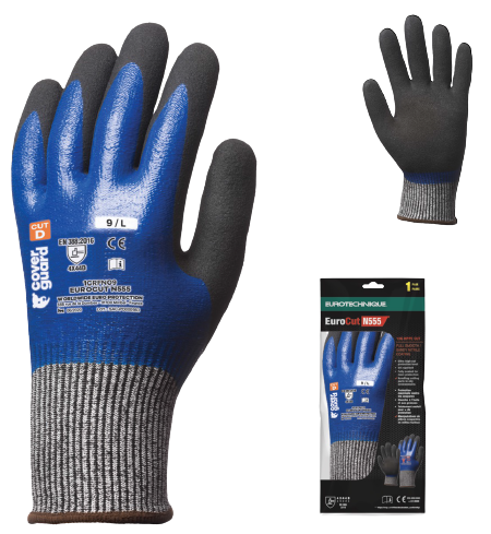 CUT, SLIP & OIL RESISTANT GLOVES