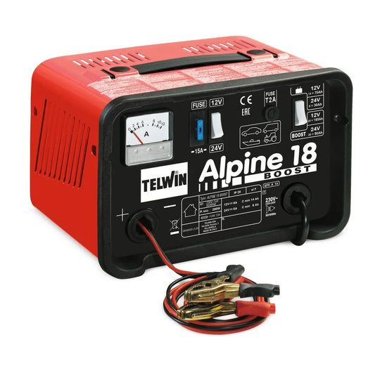 Alpine 18 Boost 230V 12-24V Power Converter &amp; Battery Charger