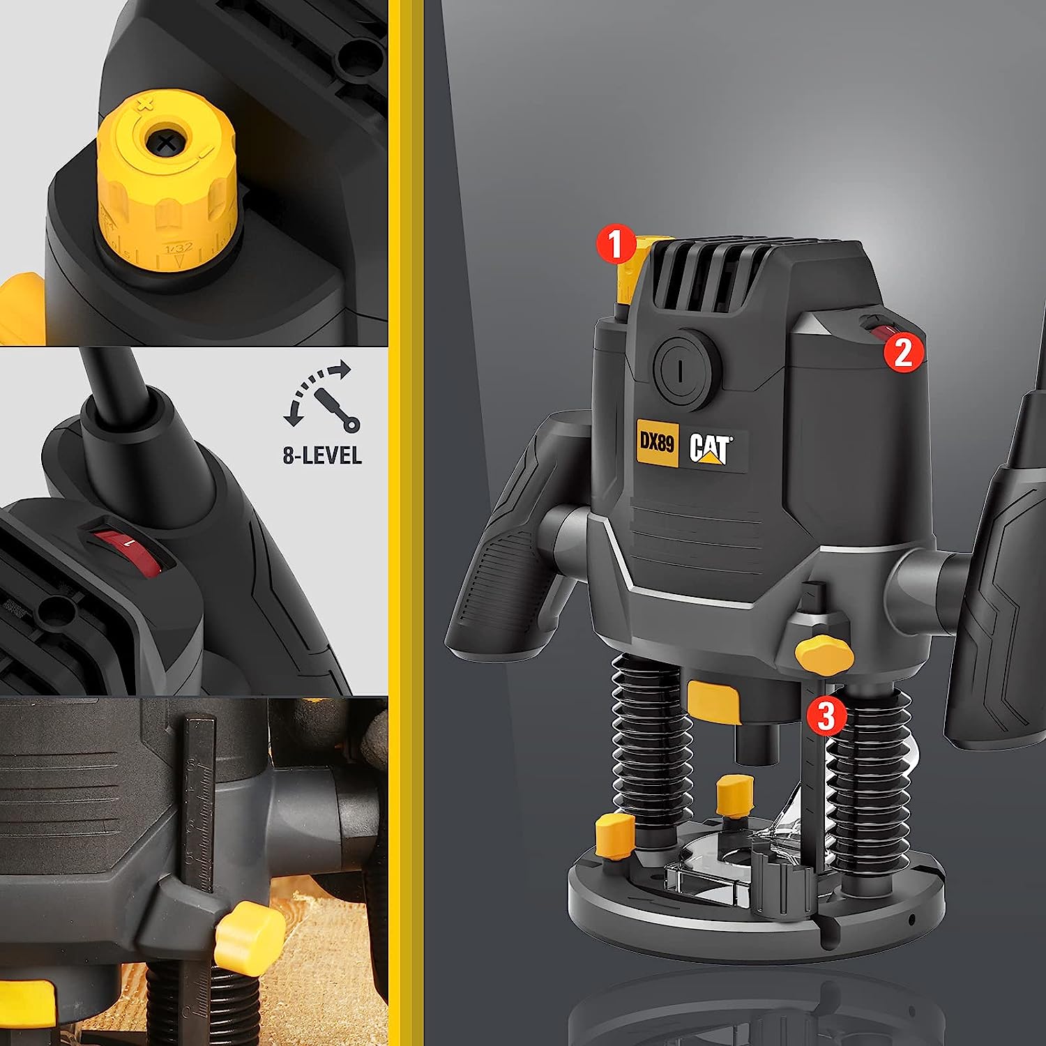 CAT DX89 Router AC Power 2100W 230V – BOLD Industrial