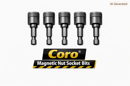 Coro Magnetic Nut Socket Set (5pc)