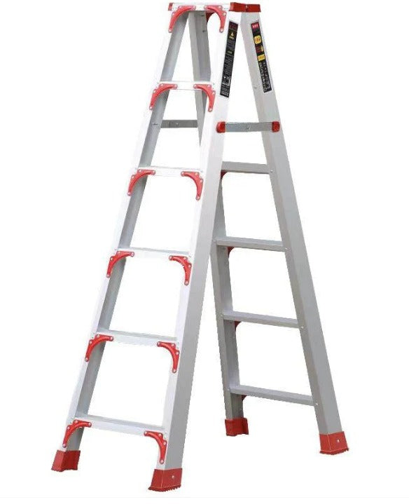 Dual Step Aluminium Ladder