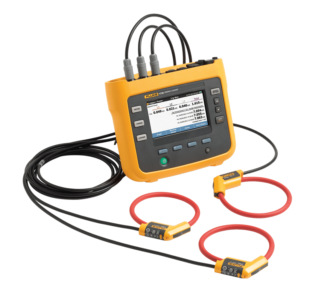 Fluke 1734 Three-Phase Electrical Energy Logger