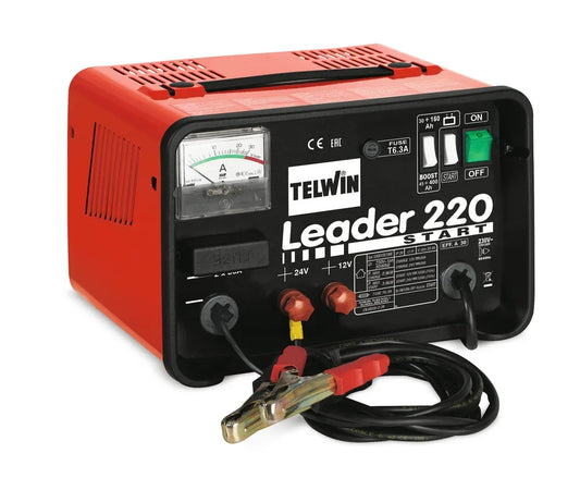 Telwin Leader 220 – 40A 12V/24V Battery Charger & Starter
