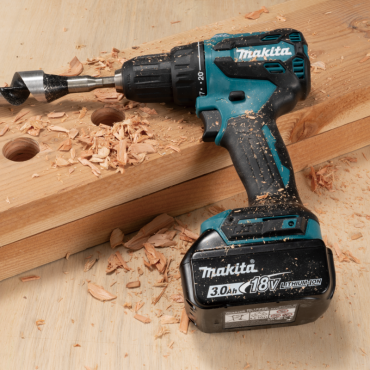 Makita DHP490WVE Brushless Cordless Percussion Driver Drill Kit (13mm)